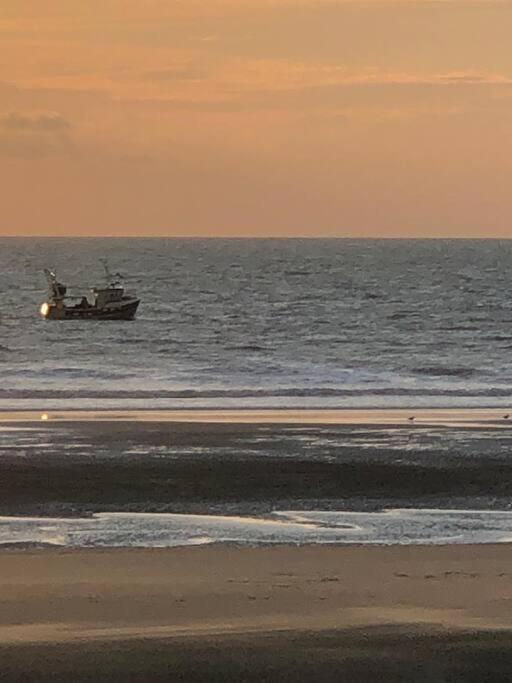 Appart Marion Vue Mer Avec Wifi Sur Quend Plage Exterior foto