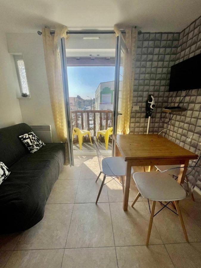 Appart Marion Vue Mer Avec Wifi Sur Quend Plage Exterior foto